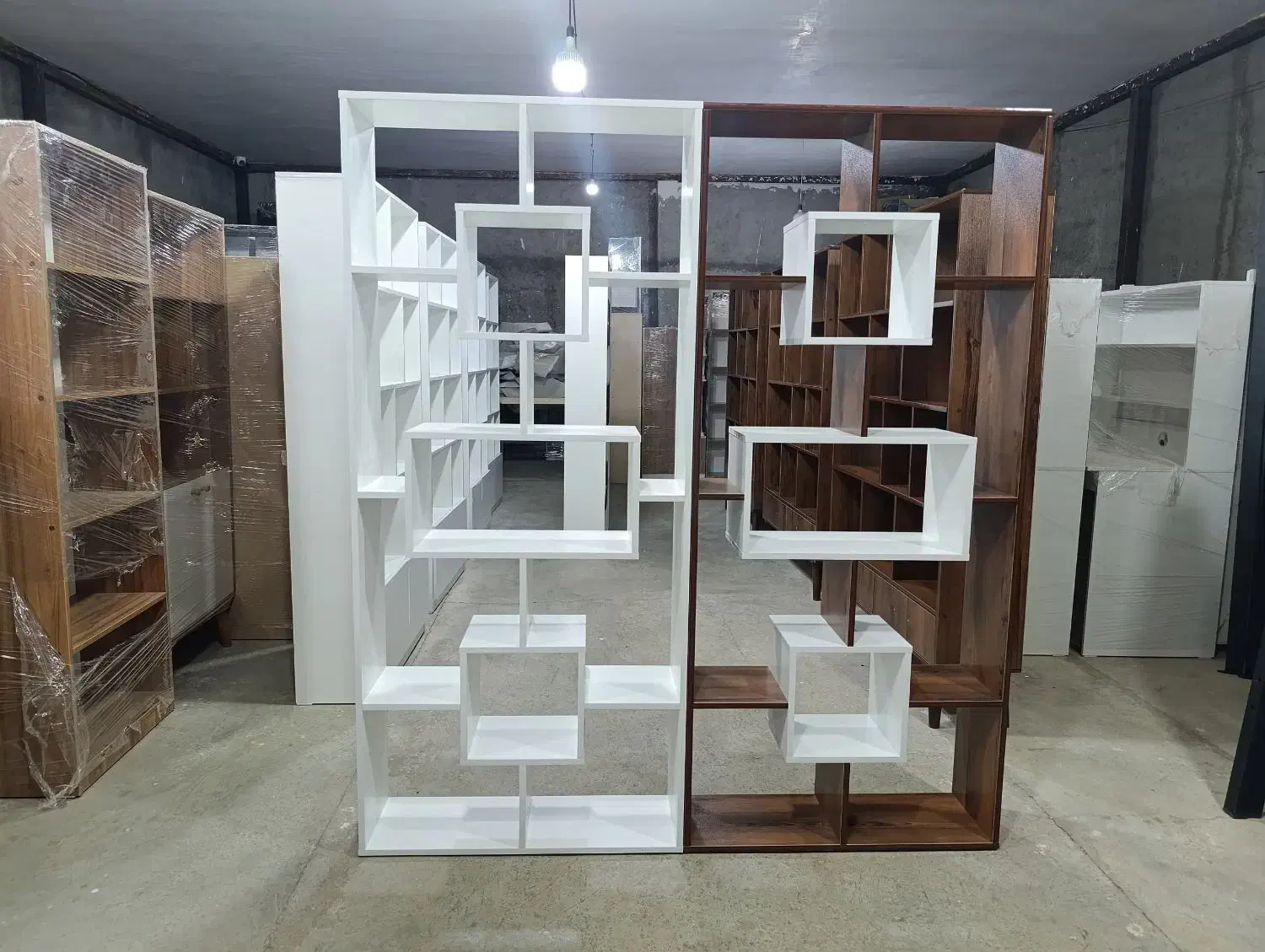 قفسه ویترین کتابخانه کد ۳۰ بهمراه ارسال رایگان|کتابخانه، شلف، قفسه‌های دیواری|تهران, جمهوری|دیوار