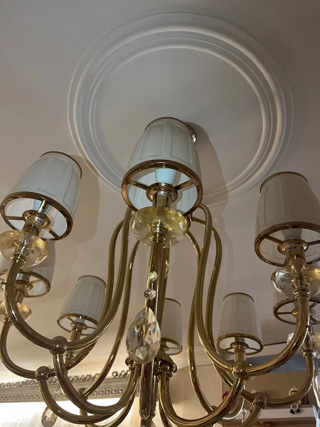 دوتا لوستر پذیرایی ۸شاخه فوق العاده شیک|لوستر و چراغ آویز|تهران, مجیدآباد|دیوار