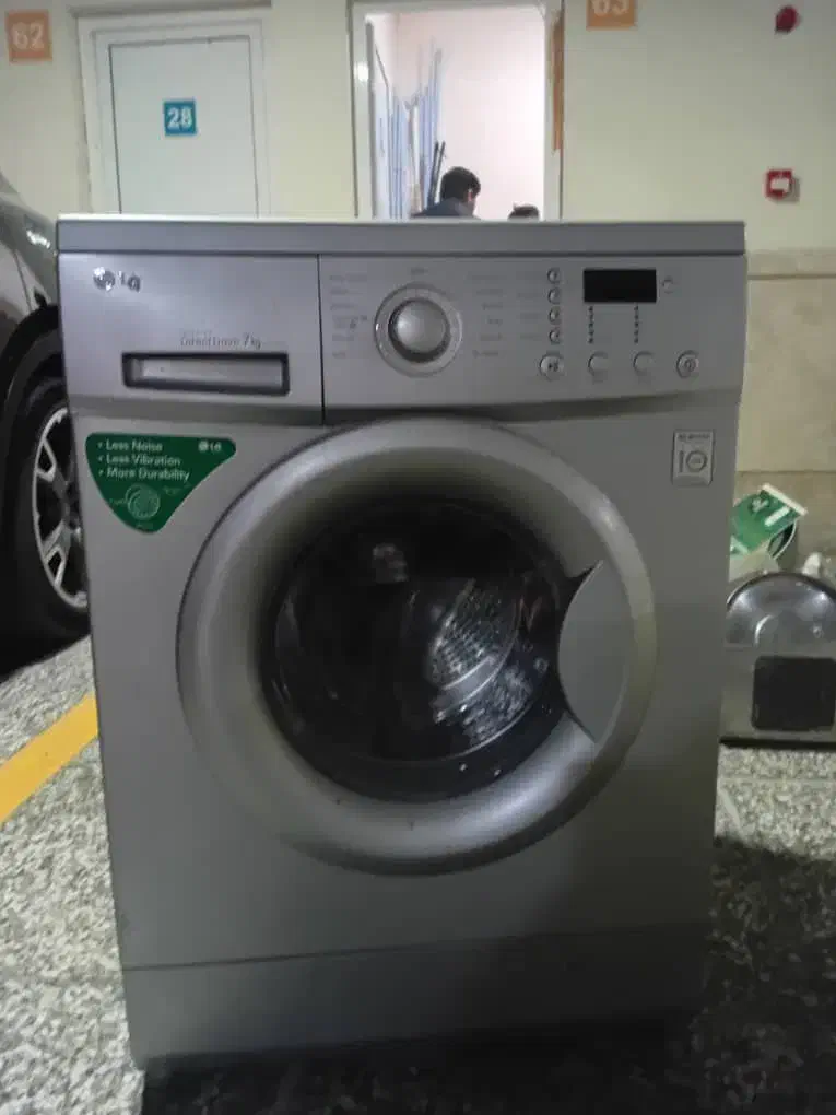 سلام لباسشویی الجی ۷کیلویی|ماشین لباسشویی و خشککن لباس|کیش, |دیوار