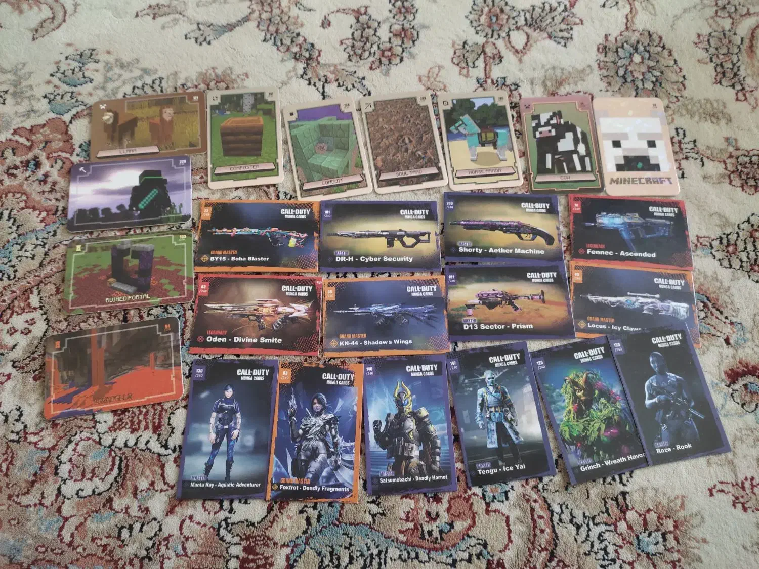 کارت کالاف دیوتی و ماین کرافت|کنسول، بازی ویدئویی و آنلاین|زنجان, |دیوار