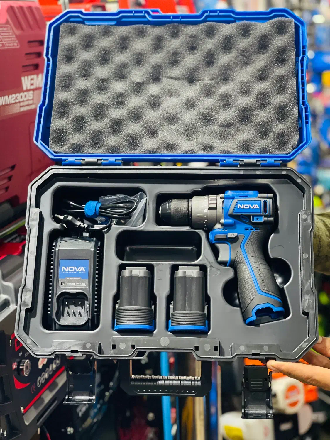 دریل شارژی نووا براشلس ۱۶ ولت ۵۵۱۰|ماشینآلات صنعتی|مراغه, |دیوار