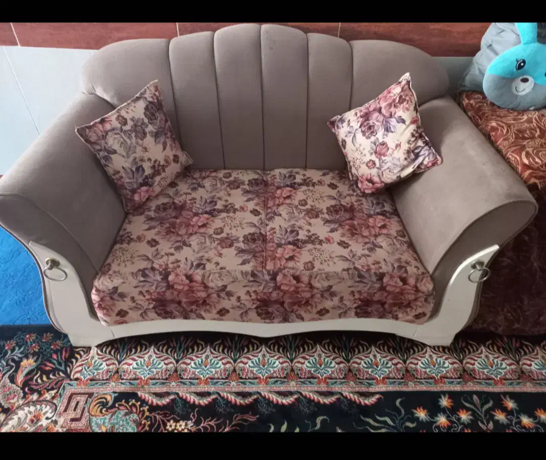 مبل 7نفر تر تمیز و شیک|مبلمان خانگی و میز عسلی|گنبد کاووس, |دیوار