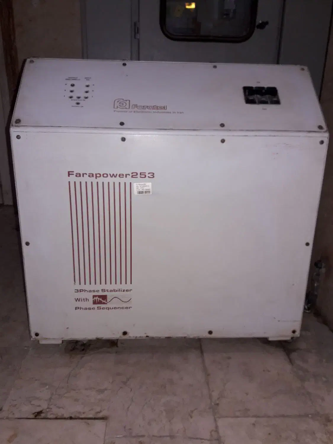 دستگاه استابلیزر سه فاز مارک فاراتل اصلی|ماشین‌آلات صنعتی|ورامین, ورامین|دیوار