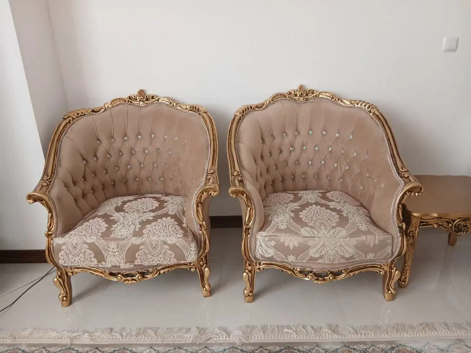 مبلمان ۷ نفره|مبلمان خانگی و میز عسلی|ساوه, |دیوار