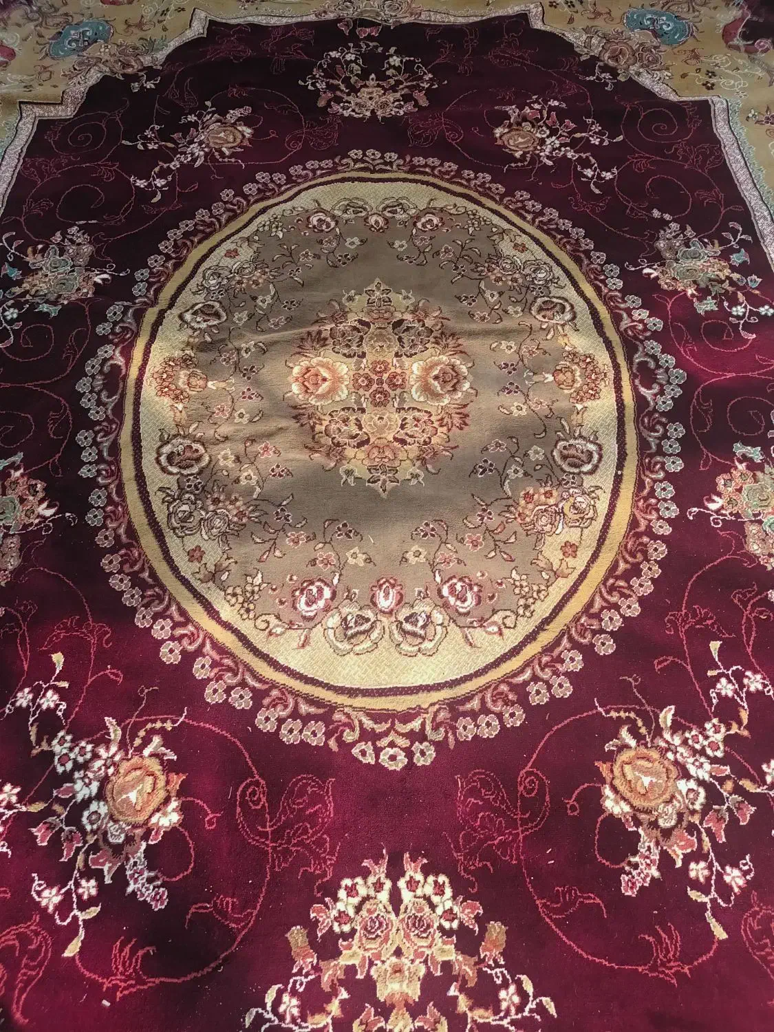 فرش 9 متری|فرش|مسجد سلیمان, |دیوار