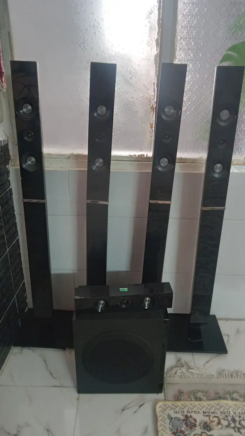 سینما خانواده به همراه ست کامل باند و ساب و ...|سیستم صوتی خانگی|ملایر, |دیوار