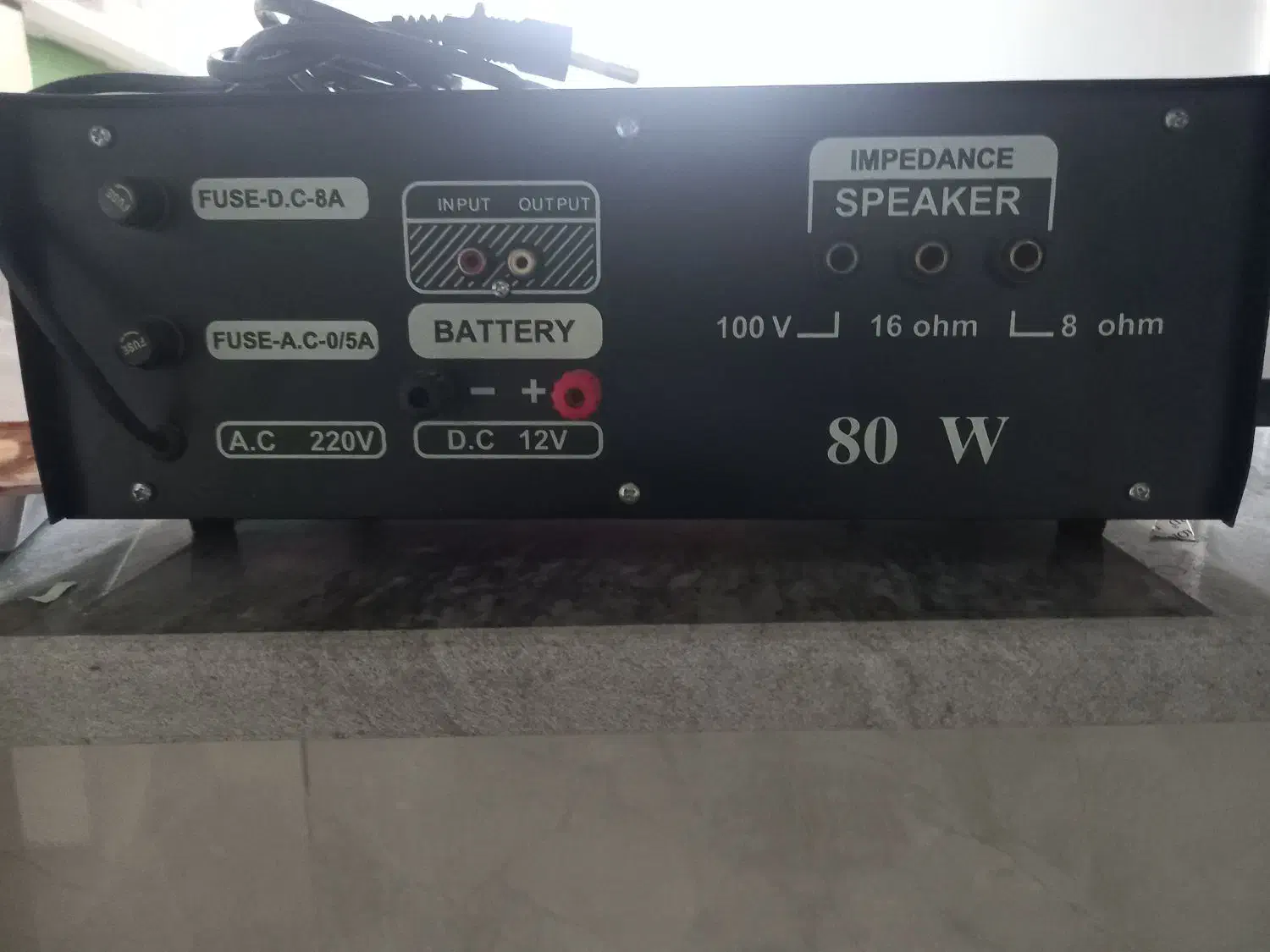 اکو آمپلیفایر|سیستم صوتی خانگی|قم, دروازه ری|دیوار