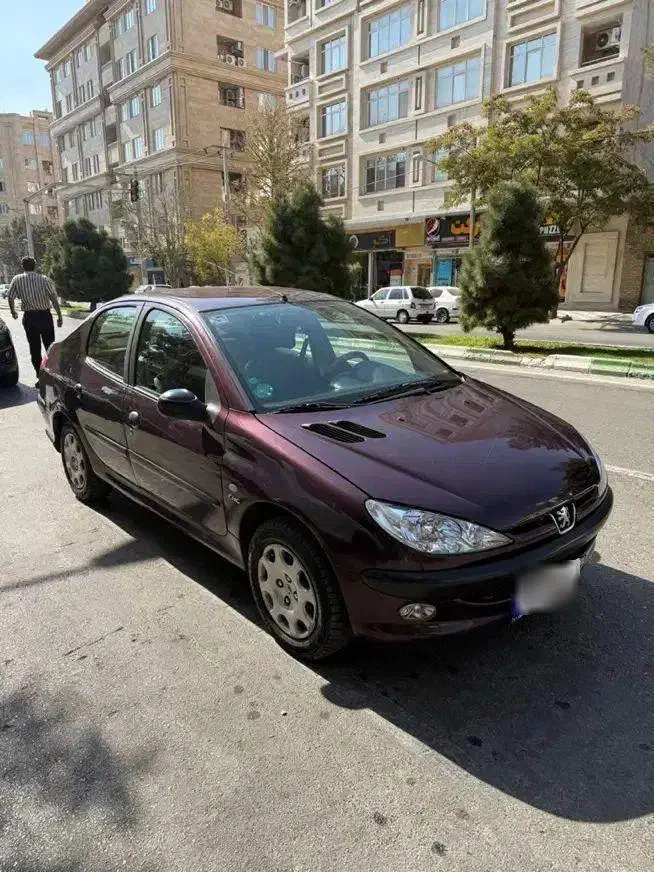 206 دوگانه کارخانه (V2) مدل 90 فرانسوی اصل|خودرو سواری و وانت|مشهد, اقبال|دیوار