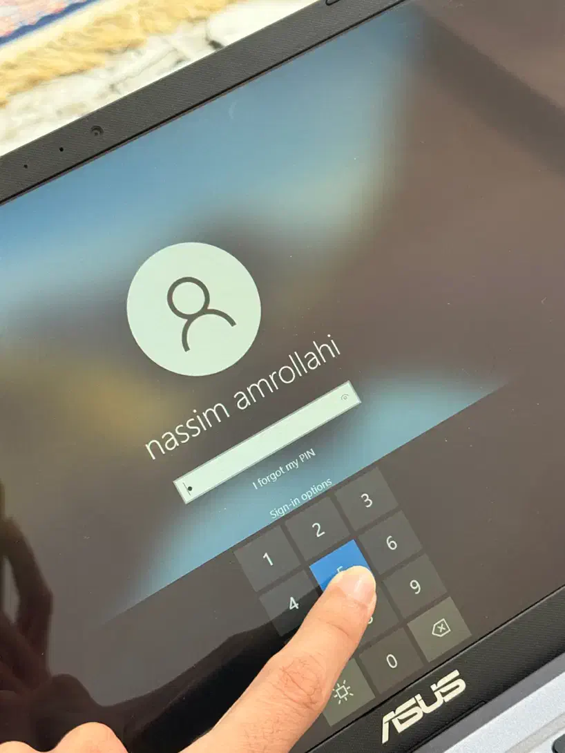 لپتاپ ایسوس صفحه نمایش تاچ لمسی|رایانه همراه|تهران, شهرک آزادی|دیوار