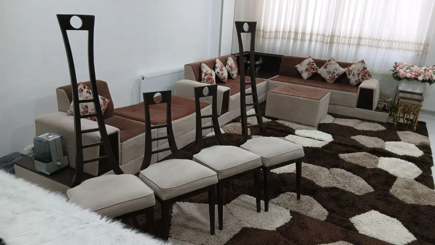 میز ناهار خوری ۶ نفره شیک|میز و صندلی غذاخوری|شهرکرد, |دیوار