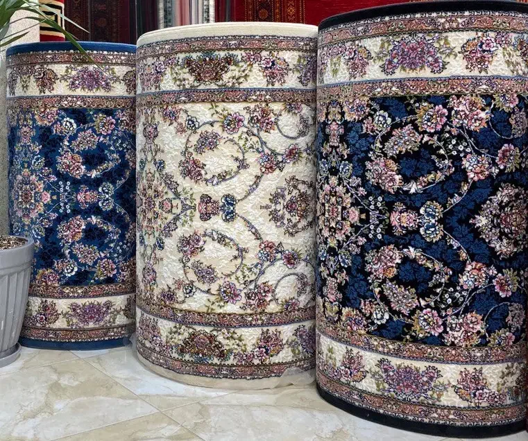 کناره فرش تراکم بالا ۷۰۰شانه گل برجسته مدل۲۸۳۷|فرش|قم, نیروگاه|دیوار