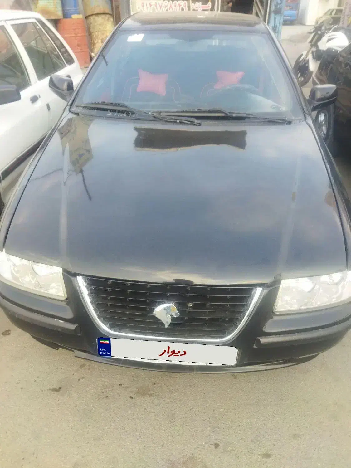 سمند مدل 85 مشکی|خودرو سواری و وانت|ارومیه, |دیوار