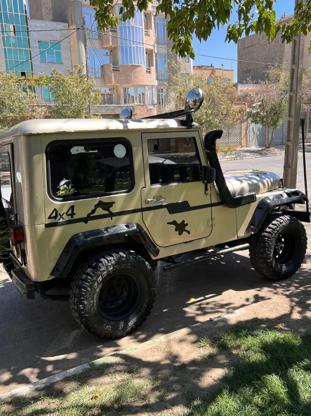 جیپ صحرا مدل۷۳موتور بزرگ|خودرو سواری و وانت|مشهد, ولیعصر (شهرک غرب)|دیوار