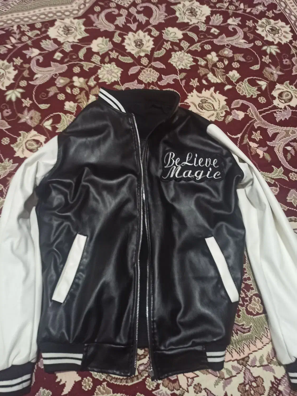 کاپشن بیسبالی دو رویه|لباس|اهر, |دیوار