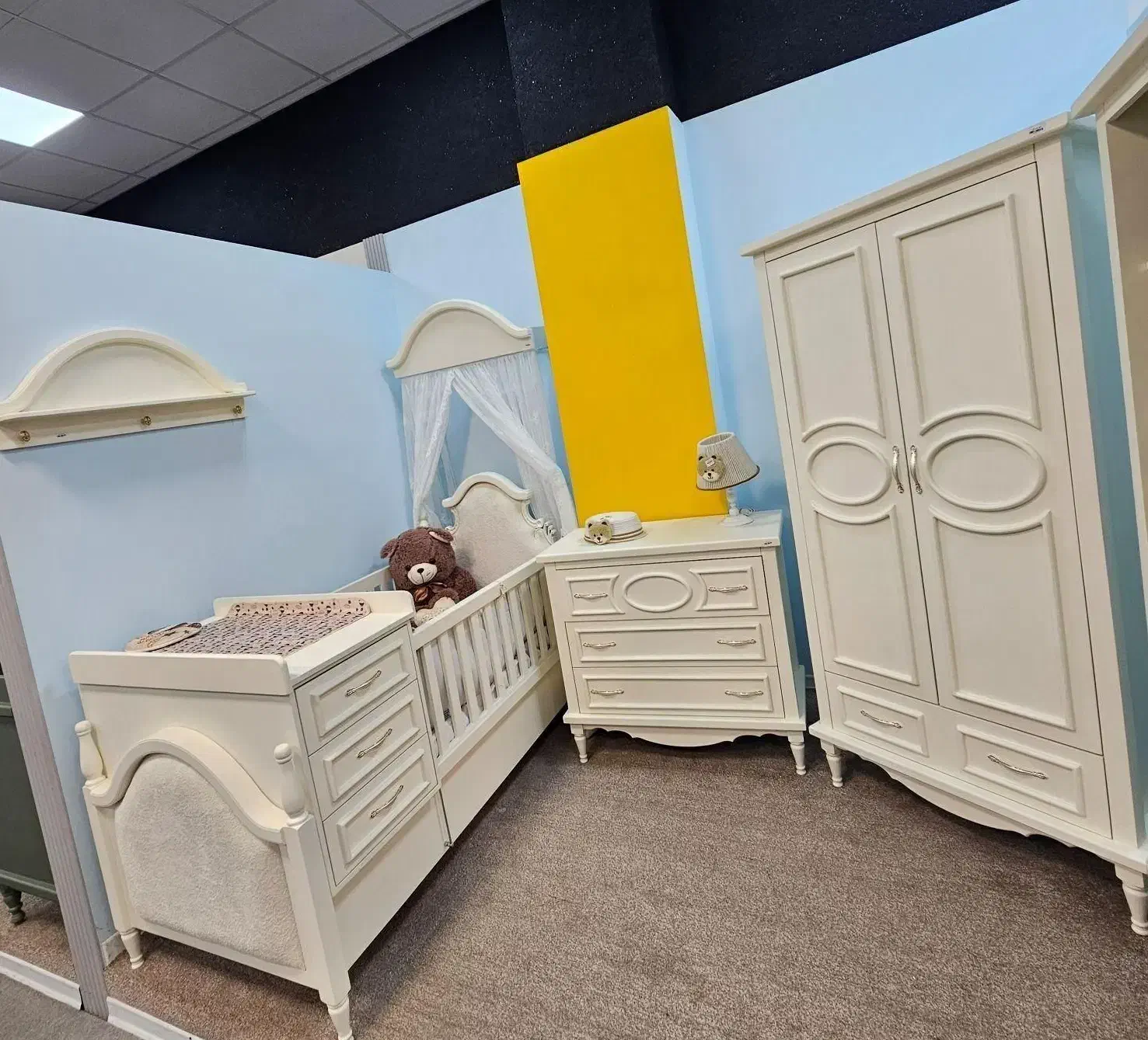 کمد بچه الماس  جنس تماما چوب و ام دی اف|تخت و صندلی بچه|اردبیل, |دیوار