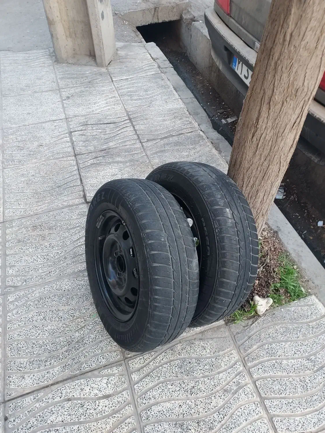 رینگ لاستیک تیبا و لاستیک سایز ۱۵|قطعات یدکی و لوازم جانبی|پاکدشت, پاکدشت (مامازند)|دیوار