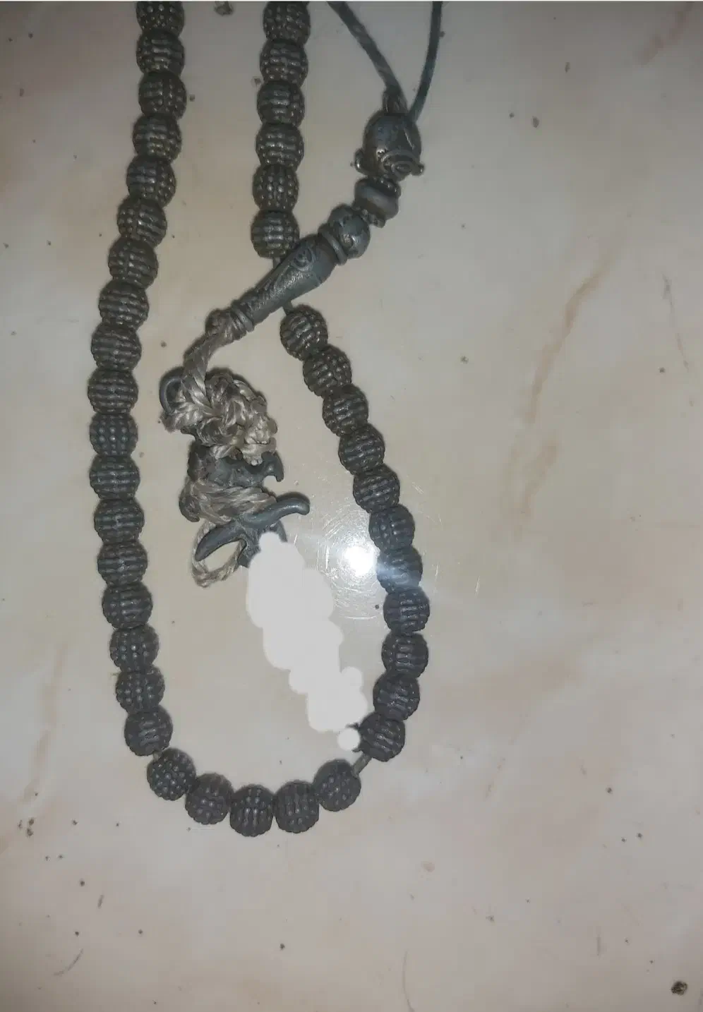 گم شده تسبیح فلزی از جنس قلع یا سرب یک ملیون|اشیا|فسا, |دیوار