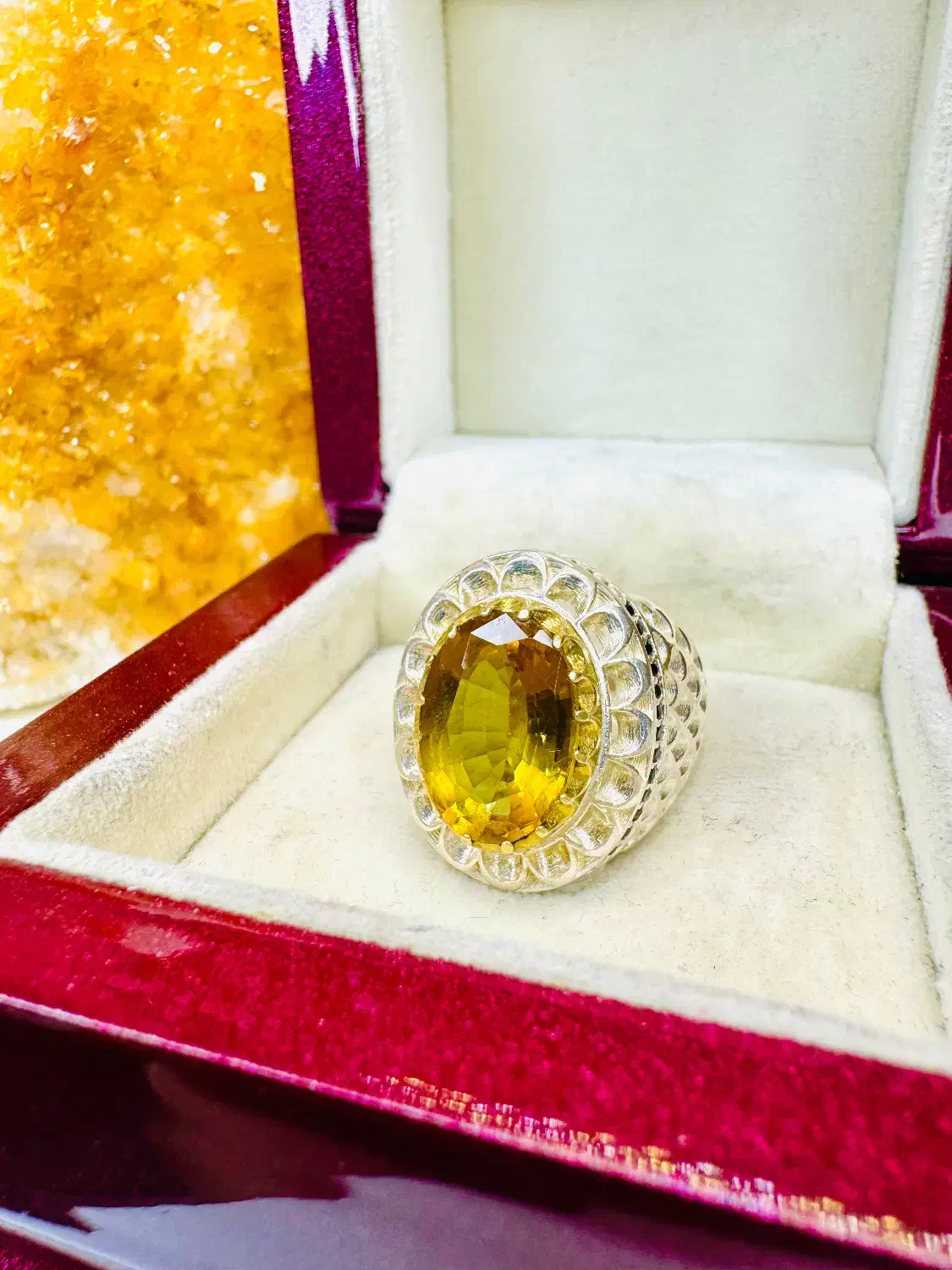 انگشتر فوق کلکسیونی گوهرسنگ الکساندریت جواهری اعلا|بدلیجات|تبریز, |دیوار