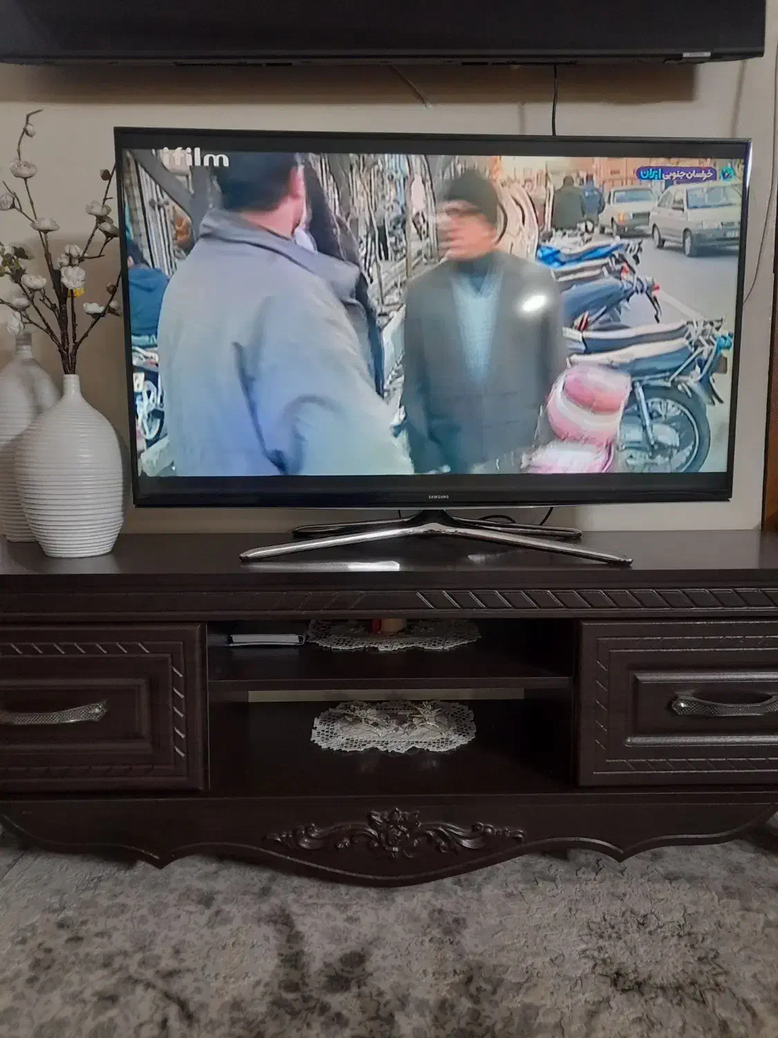 تلوزیون ال ای دی  ۴۰ اینج  سامسونگ اصل کره|تلویزیون و پروژکتور|ری, اقدسیه|دیوار