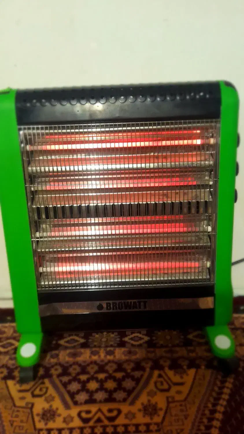 بخاری برقی فن دار براوت|بخاری، هیتر، شومینه|کبودرآهنگ, |دیوار