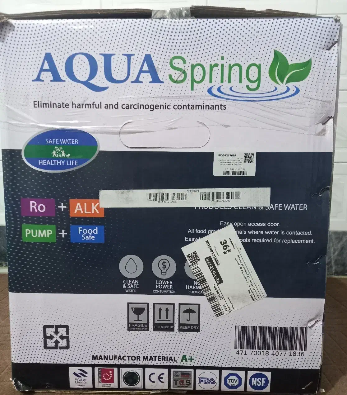 دستگاه تصفیه آب آکوا با قیمت خیلی مناسب|آبسردکن و تصفیه آب|ایوان, |دیوار