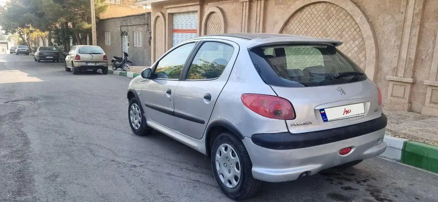 ۲۰۶ مدل ۸۷ بدون رنگ|خودرو سواری و وانت|طرقبه, |دیوار