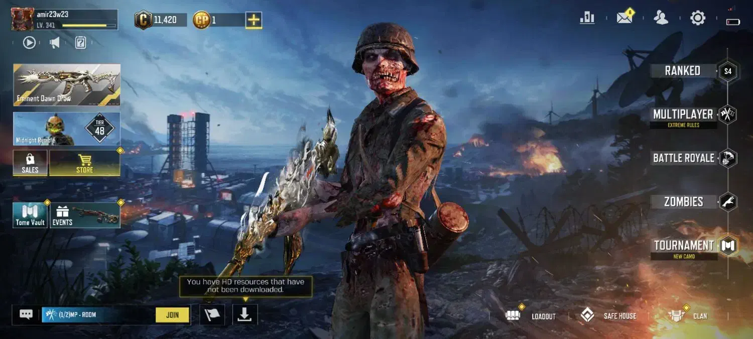 اکانت خوش شانس تبر نیاد ۲۵ تا هم بتل پس داره|کنسول، بازی ویدئویی و آنلاین|گلستان (تهران), |دیوار