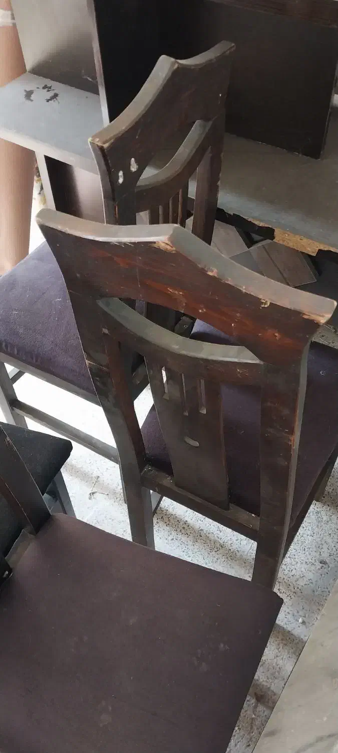 میز ناهار خوری|میز و صندلی غذاخوری|رشت, استقامت ۲|دیوار