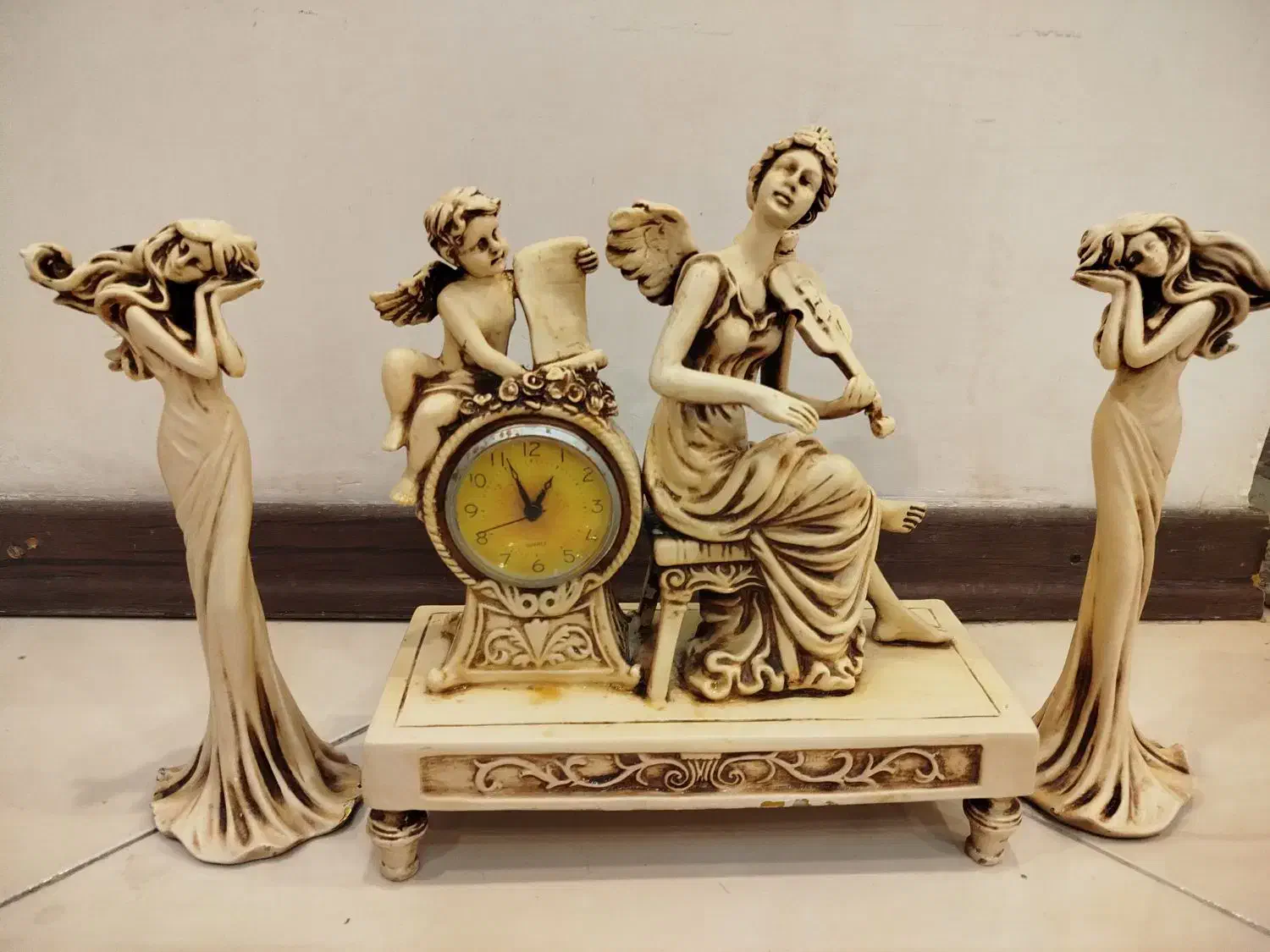 ساعت شمعدان|ساعت دیواری و تزئینی|اندیشه, شهرک مریم|دیوار