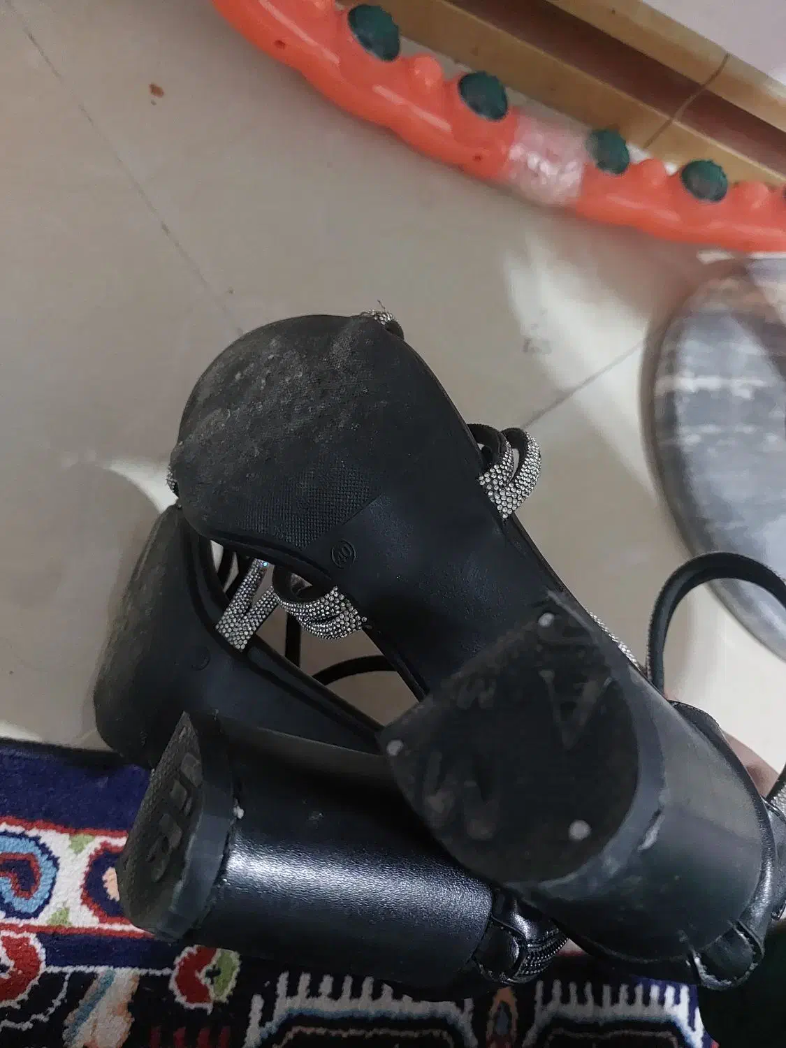 کفش مجلسی پاشنه ۷ سانتی سایز ۳۹|کیف، کفش، کمربند|ساری, |دیوار