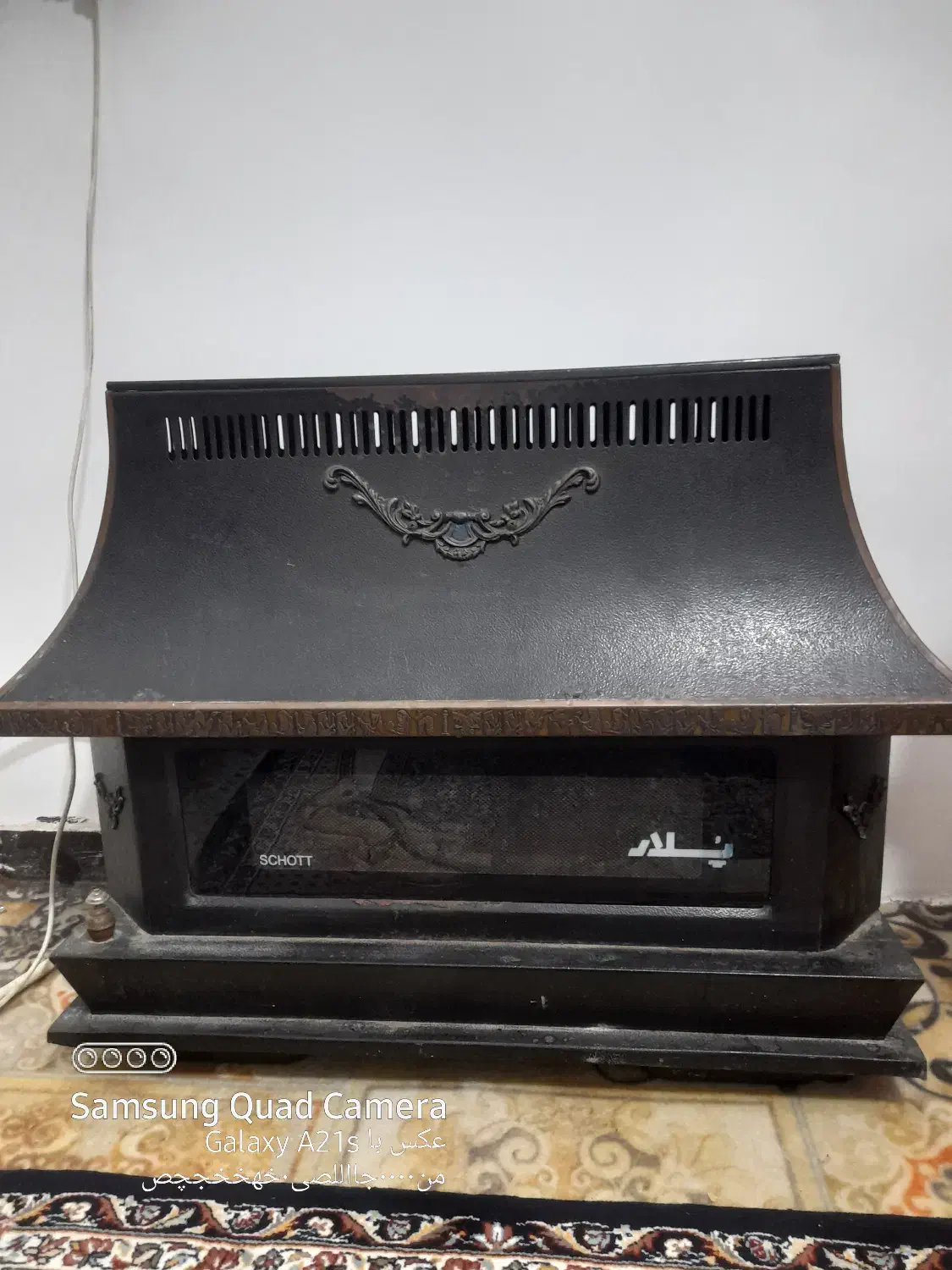 بخاری گازی شومینه ای|بخاری، هیتر، شومینه|بندر ماهشهر, |دیوار