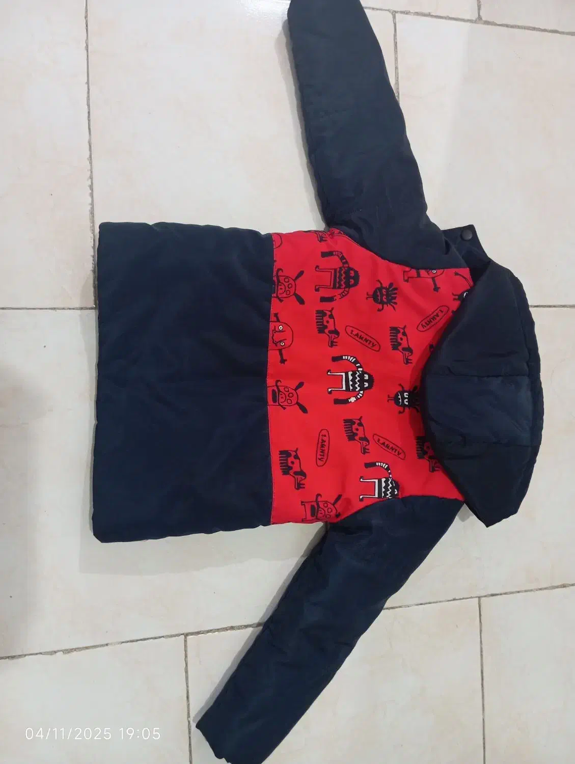 کاپشن پسرانه سایز50|کفش و لباس بچه|گرگان, |دیوار