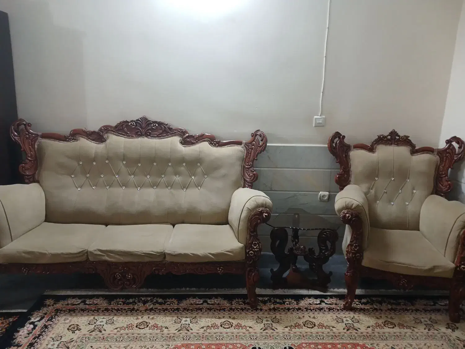 مبل هفت نفره|مبلمان خانگی و میز عسلی|دلیجان, |دیوار