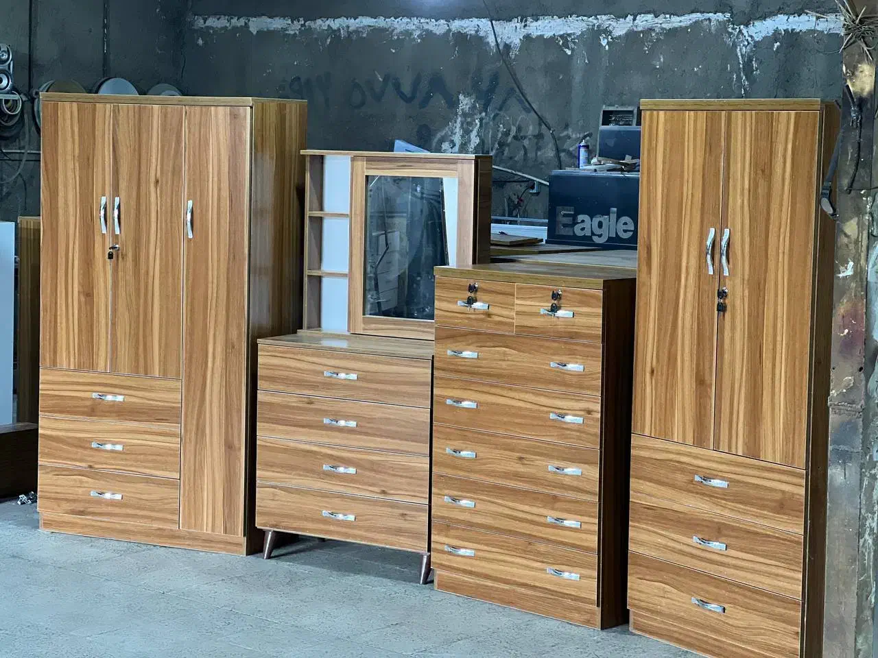 کمد سه درب کمد دو درب شرکتی|جاکفشی، کمد، دراور|تهران, شهرک ولیعصر جنوبی|دیوار