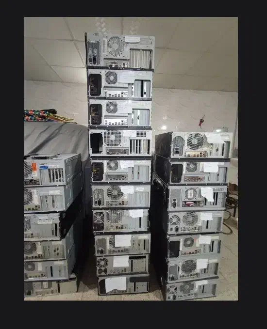 کیس گیم نت و اموزشگاه و اداری و خانگی تعداد|رایانه رومیزی|ری, فیروزآباد|دیوار