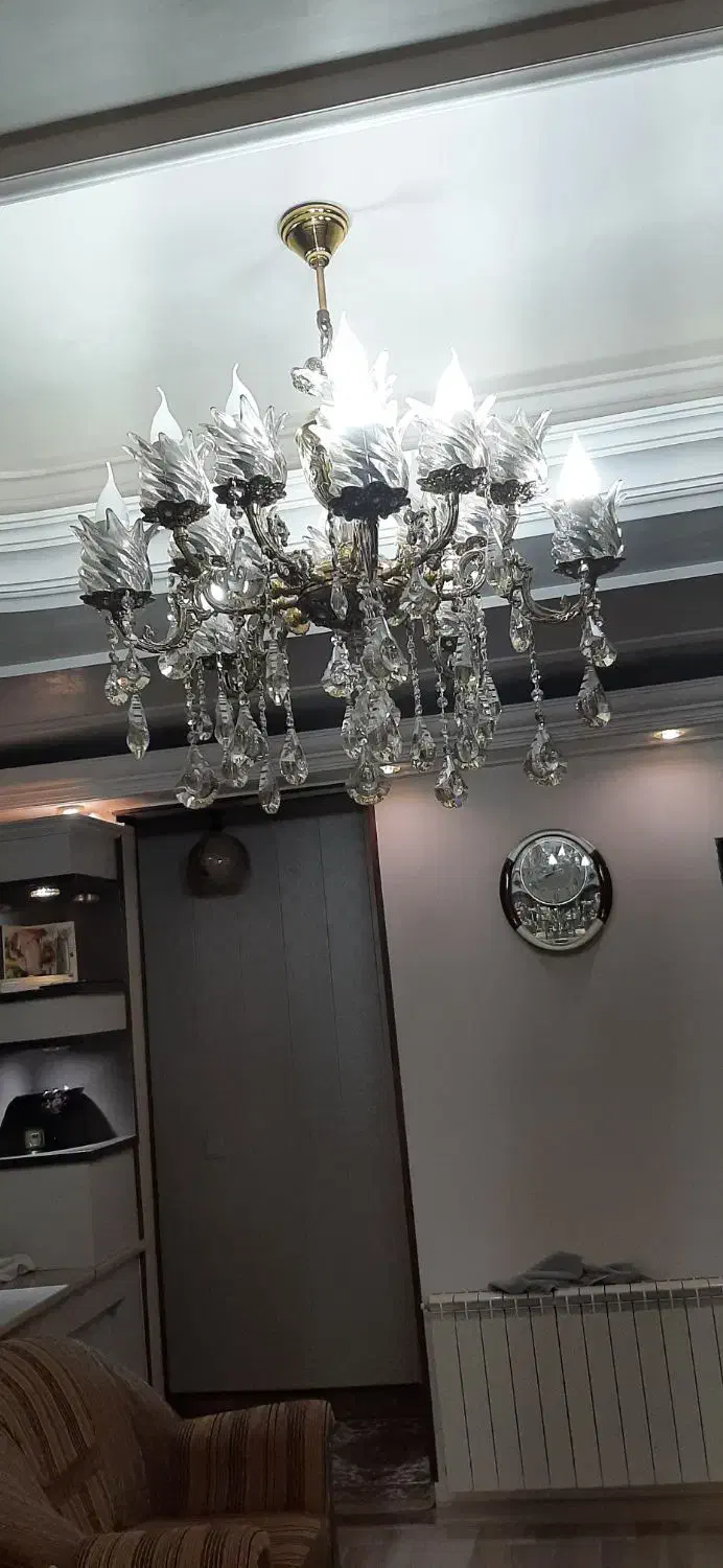 لوستر برنز|لوستر و چراغ آویز|ارومیه, |دیوار