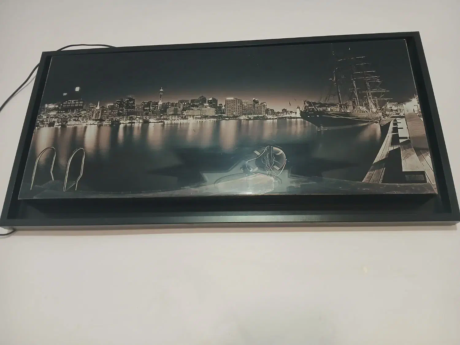 تابلو چراغدار|تابلو، نقاشی، عکس|هشتگرد, شهرک راه آهن|دیوار