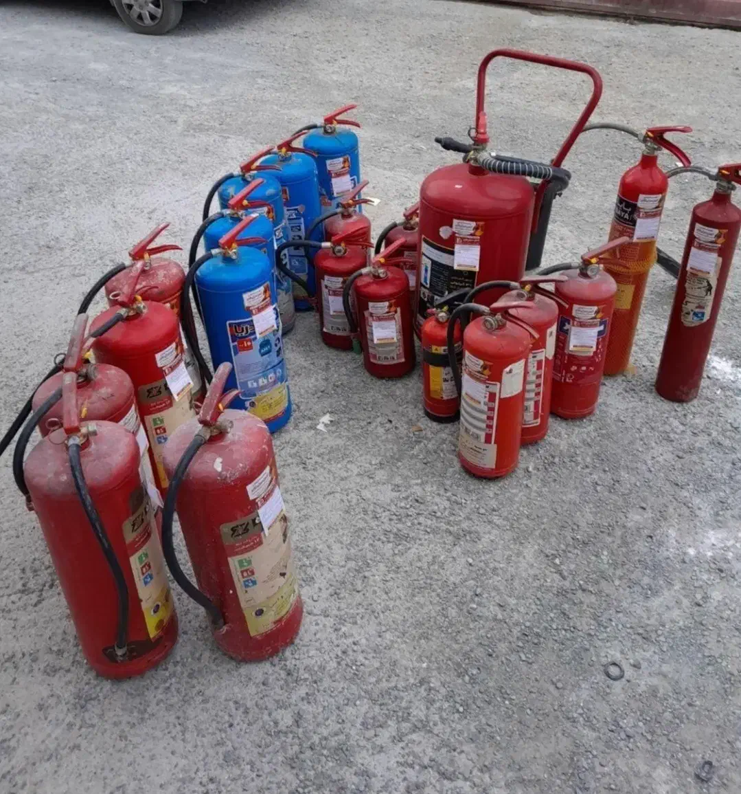 اجاره کپسول های آتش‌نشانی|ابزارآلات|قم, مهدی آباد|دیوار