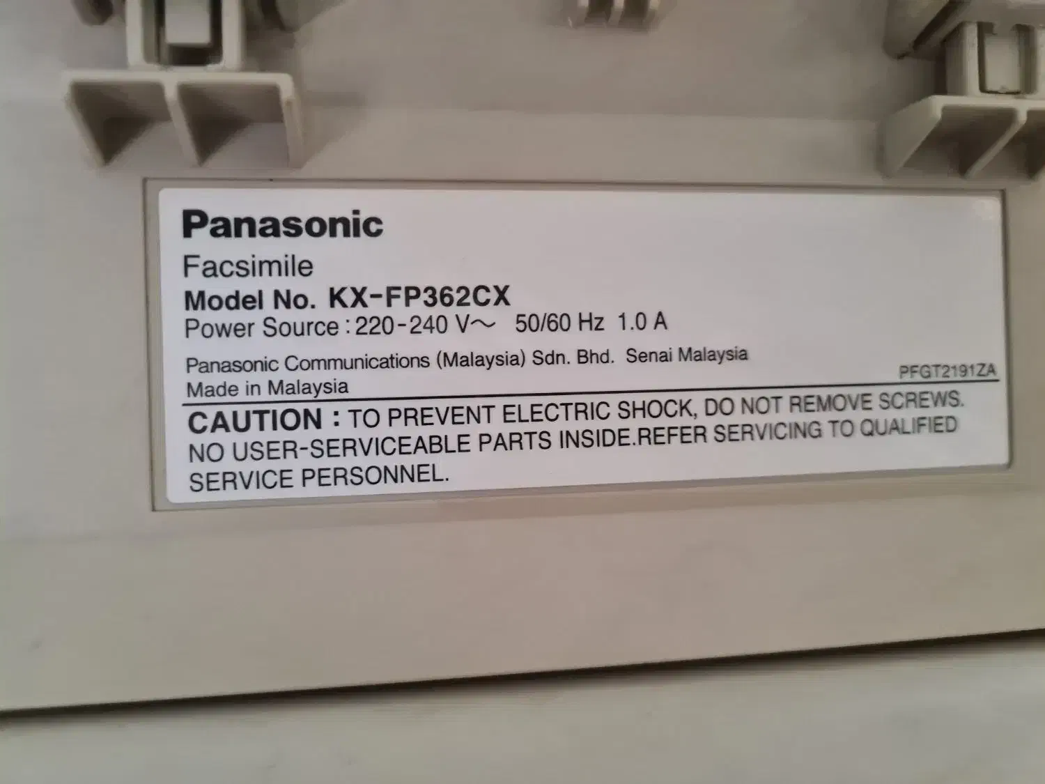 تلفن فکس پاناسونیک|پرینتر، اسکنر، کپی، فکس|کاشان, معلم|دیوار