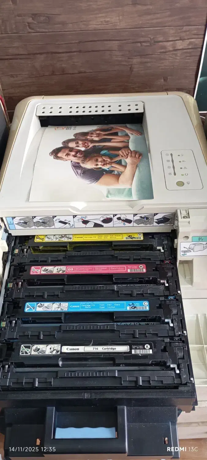 پرینتر رنگی|پرینتر، اسکنر، کپی، فکس|آستانه اشرفیه, |دیوار