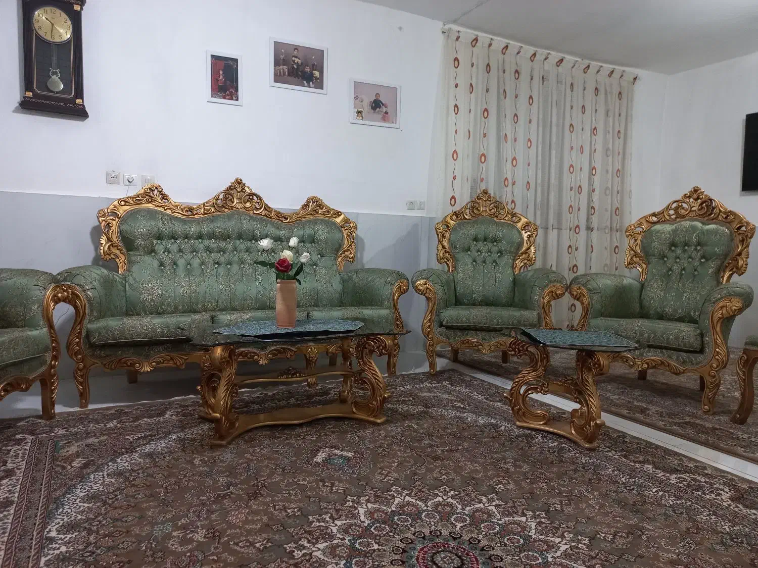 مبل سلطنتی فروش فوری|مبلمان خانگی و میز عسلی|قوچان, |دیوار