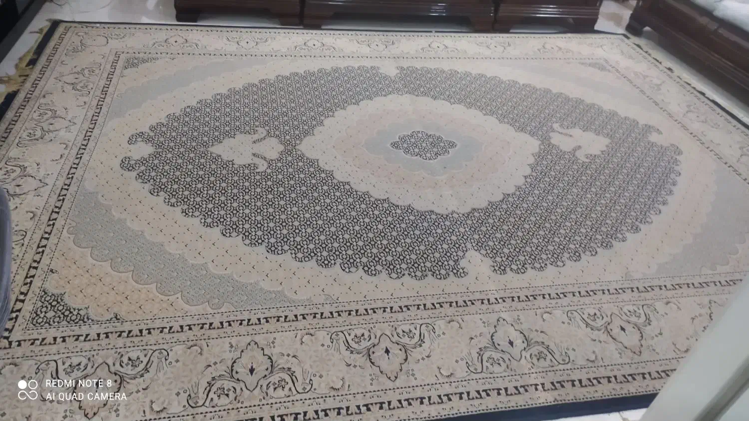 فرش ماشینی ابریشمی ۱۲متری|فرش|اهواز, زیتون کارمندی|دیوار