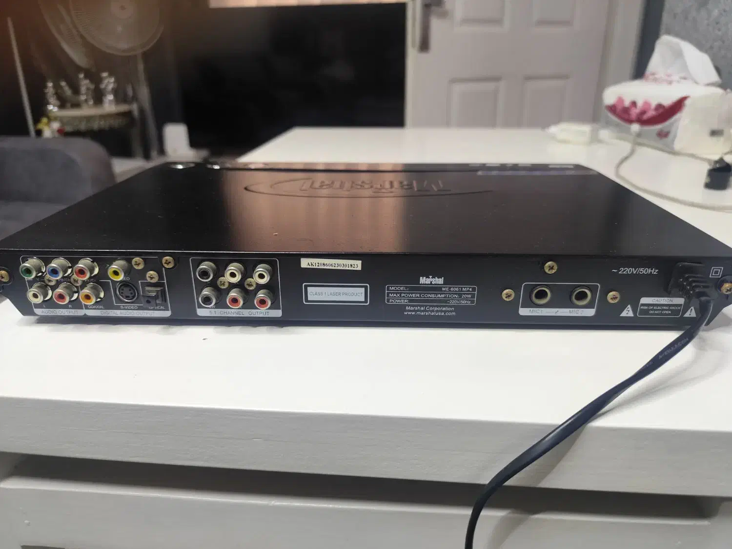 دستگاه پخش کننده دی وی دی مارشال|پخش‌کننده DVD و ویدیو|رشت, استادسرا|دیوار