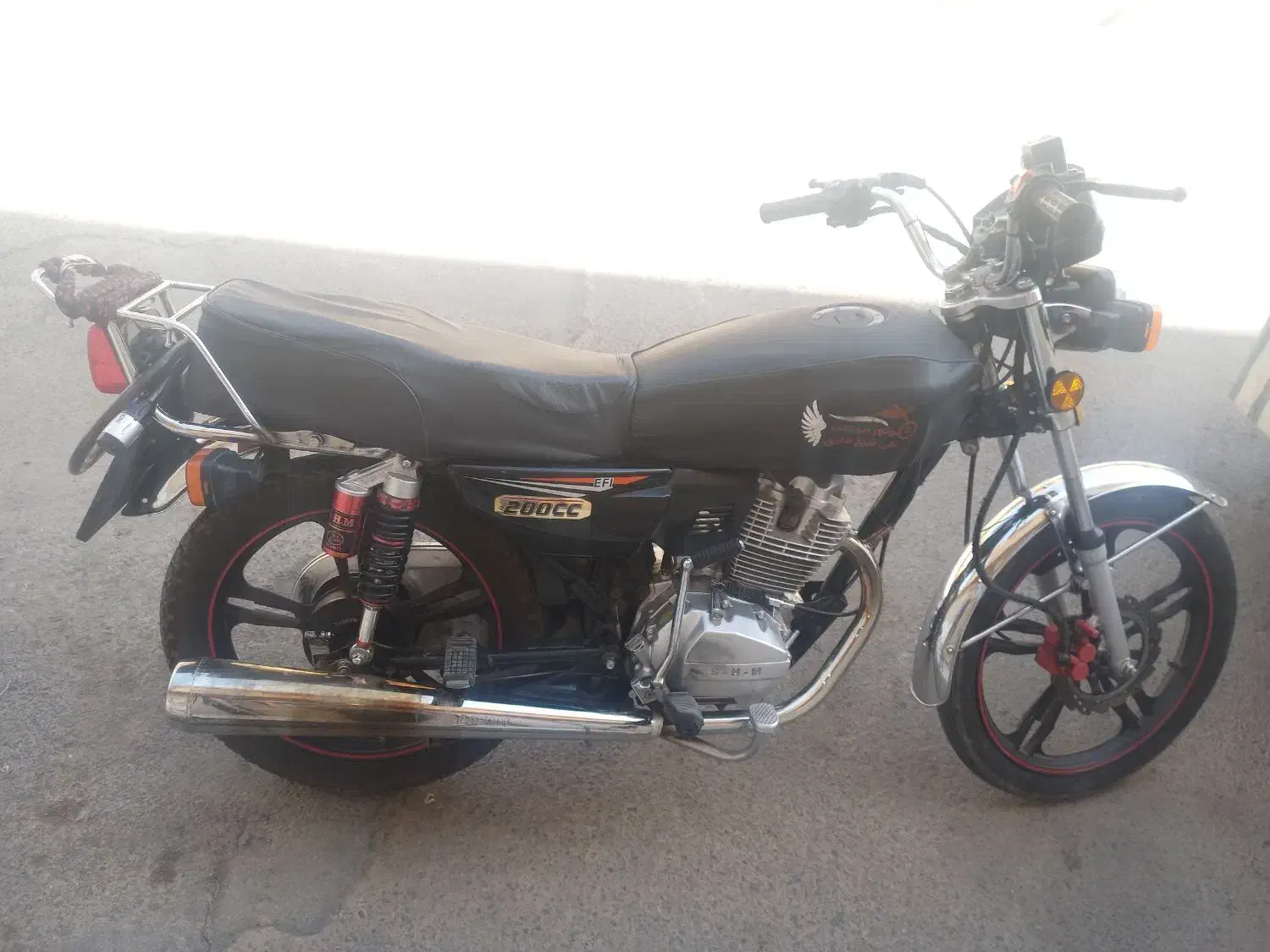 موتور هوندا 200سی سی|موتورسیکلت|قم, وادی السلام|دیوار