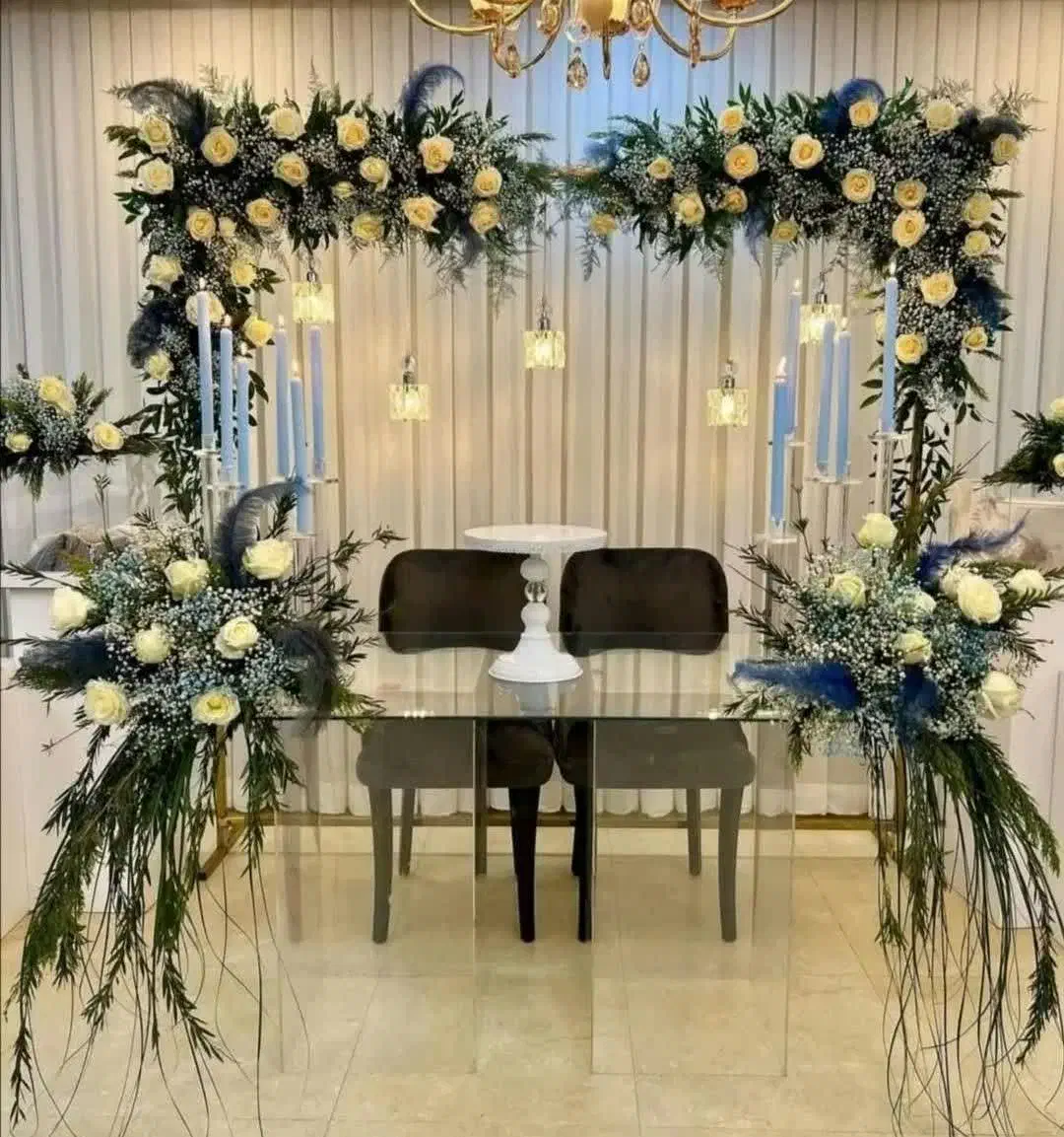 تشریفات گل آرایی مجالس عروسی باند بلوتوث تم یلدا|خدمات پذیرایی، مراسم|بیرجند, |دیوار