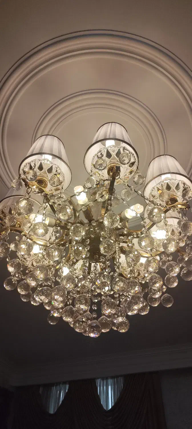 لوستر چک|لوستر و چراغ آویز|ری, هاشم‌آباد|دیوار