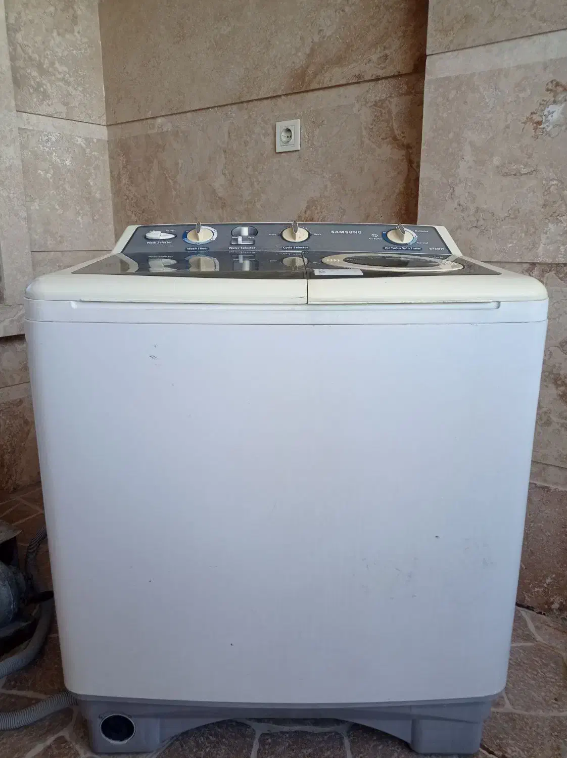 ماشین لباسشویی دوقلو سامسونگ ۸ کیلویی|ماشین لباسشویی و خشک‌کن لباس|بوشهر, |دیوار