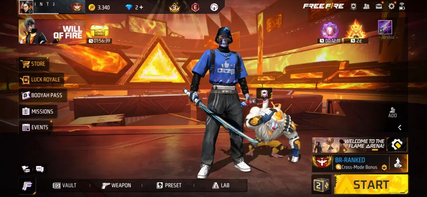 اکانت فری فایر|کنسول، بازی ویدئویی و آنلاین|کرمان, |دیوار