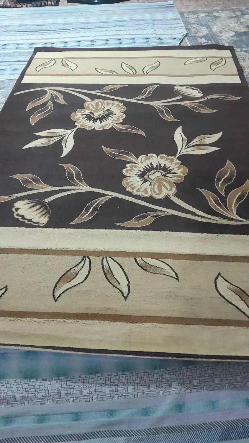 فرش با رنگ بسیار توصیه شده و طرح های زیبا|فرش|شوط, |دیوار