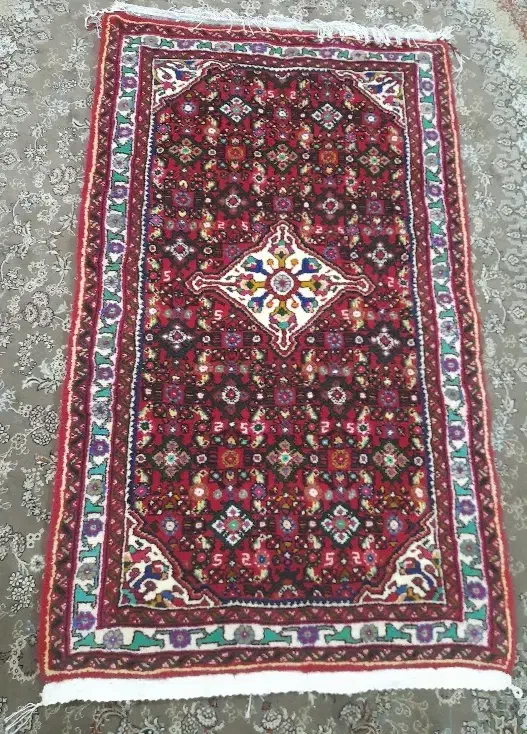 زرونیم|فرش|ملایر, |دیوار